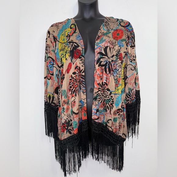 Sans Souci Kimono Top in Size M - Picture 2 of 6